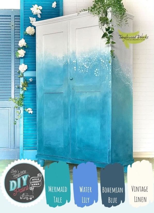 Debis DIY Painted Armoire