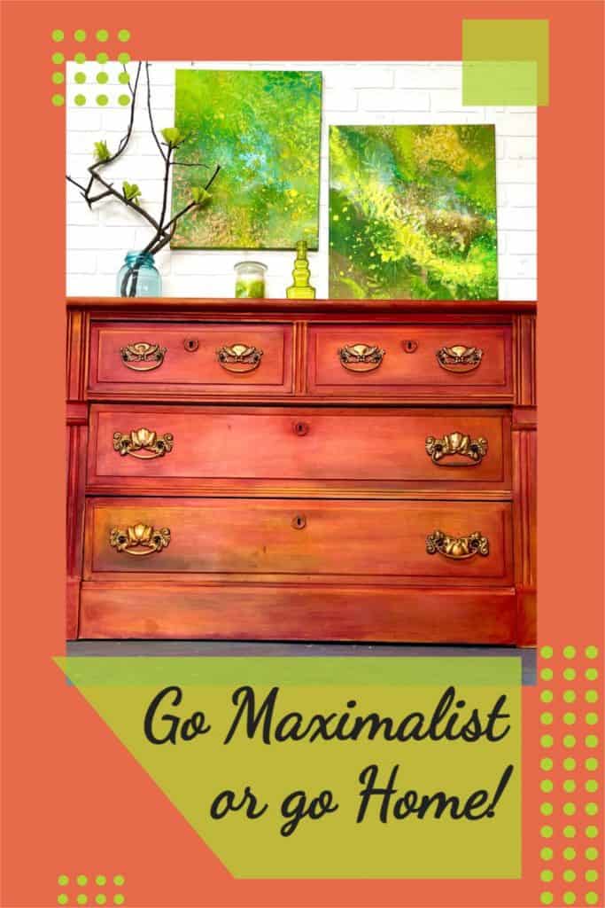 Debi's Design Diary DIY Maximalist Painted Furniture