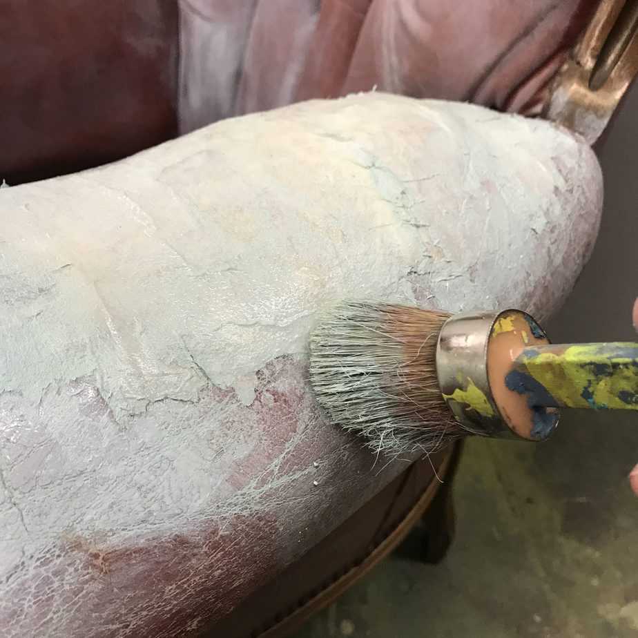 How to Paint Leather Furniture 