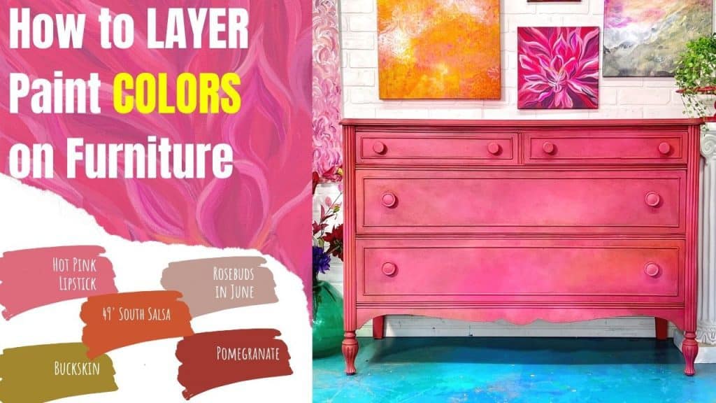 Chalk Paint Finish Now in a Spray Paint {Game Changer}